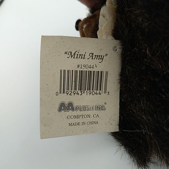 Vintage Kimbearly's Original Mini Amy By A&A Plush Inc. With tags - Picture 5 of 9